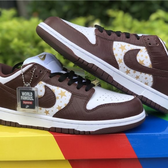 Nike SB Dunk Low Supreme Barkroot Brown DH3228 103